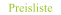 Preisliste